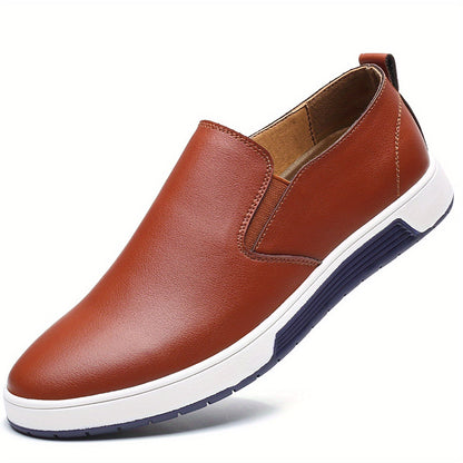 Herren Slip-On Freizeitschuhe – Elegante Bequeme Business Loafer für Alltag und Büro