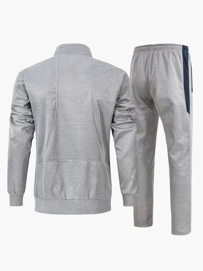 Herren Trainingsanzug Set Sportlich Freizeit Jogginganzug