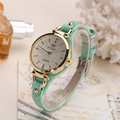 Damen Vintage Armbanduhr Klassisch Elegant – Stilvolle Quarzuhr für Alltag und Business