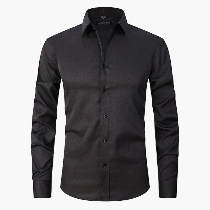Herren Businesshemd Slim Fit – Elegantes Langarmhemd für Büro & Freizeit
