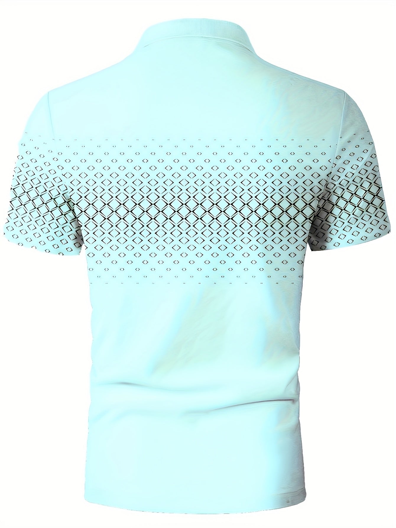 Herren Poloshirt mit modernem Muster – Stilvolles Freizeitshirt für Alltag und Ausgehen