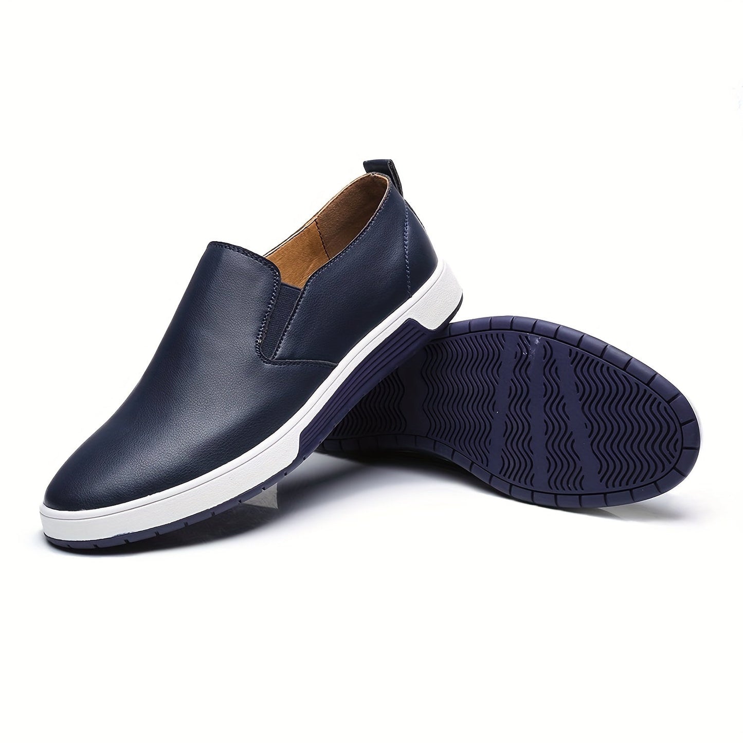 Herren Slip-On Freizeitschuhe – Elegante Bequeme Business Loafer für Alltag und Büro