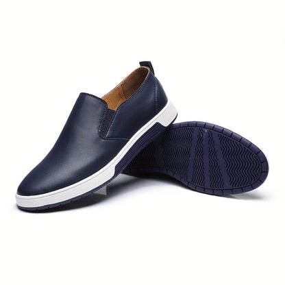 Herren Slip-On Freizeitschuhe – Elegante Bequeme Business Loafer für Alltag und Büro