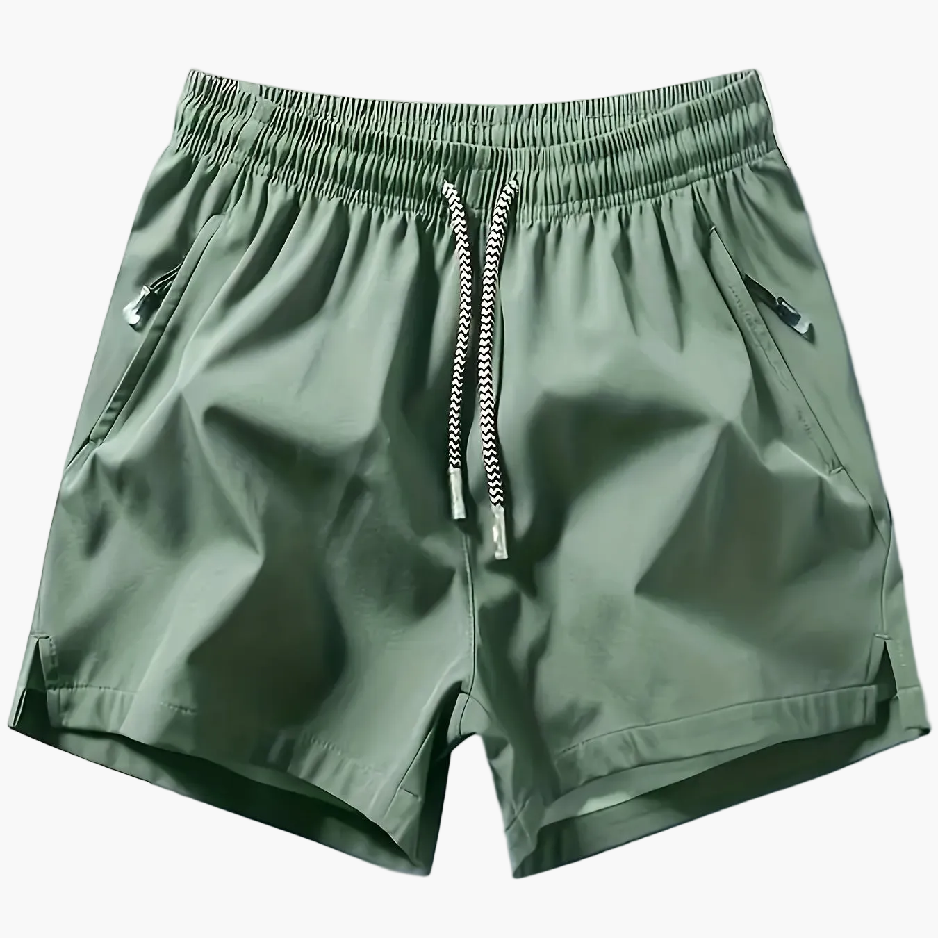 Herren Sport Shorts mit elastischem Bund und Seitentaschen – Trainings- und Freizeithose