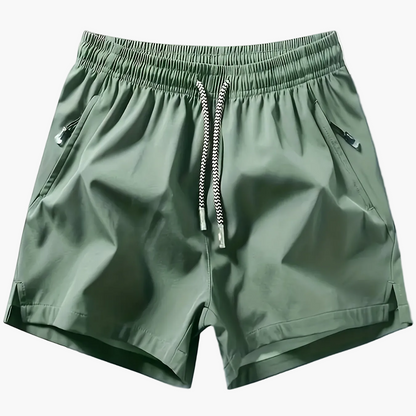 Herren Sport Shorts mit elastischem Bund und Seitentaschen – Trainings- und Freizeithose