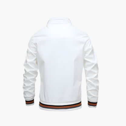 Sportliche Herren Übergangsjacke im Bomber-Stil