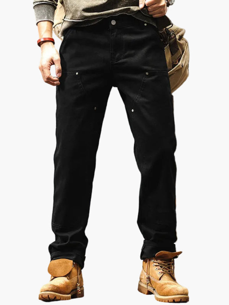 Herren-Freizeithose im robusten Workwear-Stil