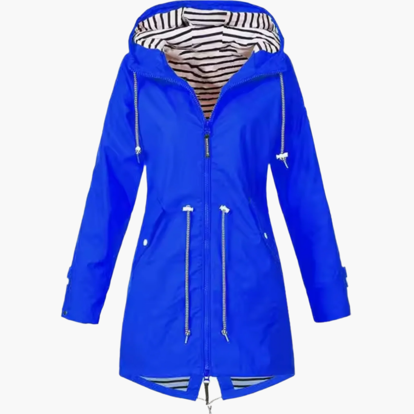 Damen Übergangsjacke mit Kapuze und Modernem Schnitt