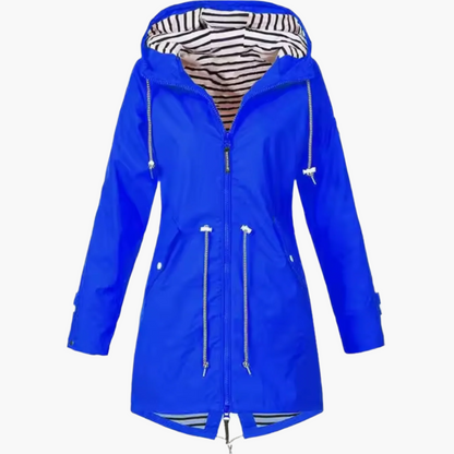 Damen Übergangsjacke mit Kapuze und Modernem Schnitt
