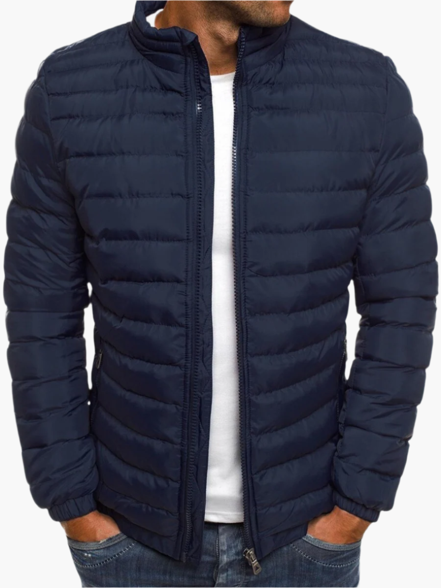 Herren Steppjacke im Slim-Fit Design – Leichte Übergangsjacke für den Alltag