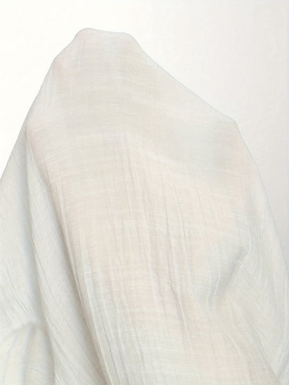 Damen Strand Tunika mit Ringdetail – Elegante Badebekleidung Überwurf für Urlaub und Pool