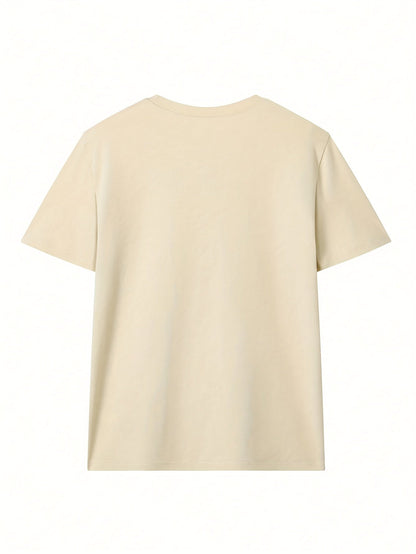Damen Urban Streetwear T-Shirt mit New York Grafik und Collegestil – Freizeit & City-Look