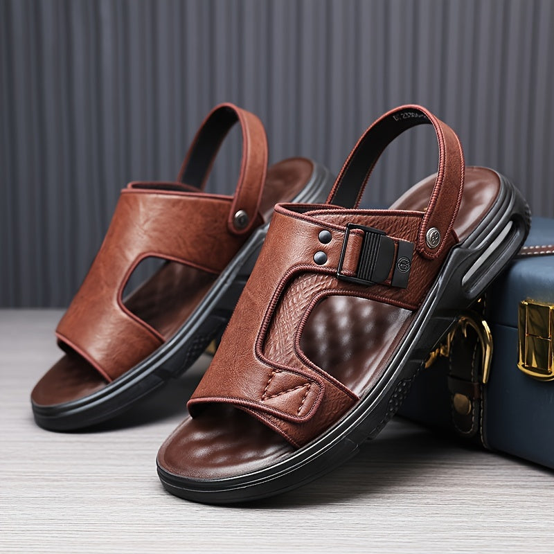 Herren Komfort-Sandalen mit Luftkissen und modernem Design – Vielseitige Sommerschuhe für Alltag und Freizeit