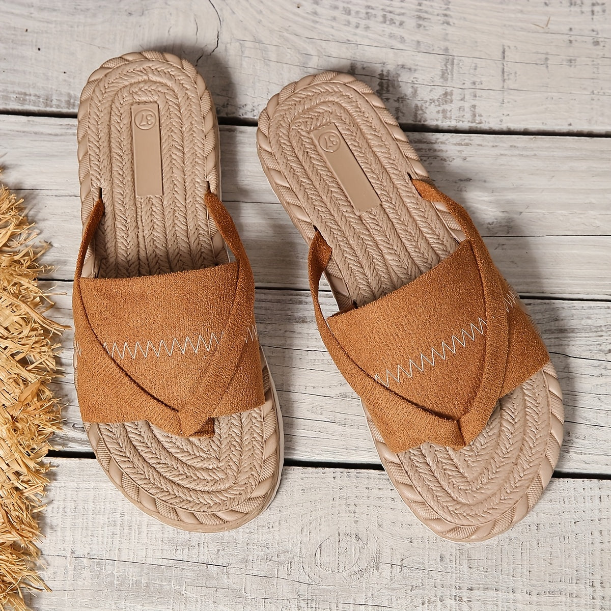 Damen Slipper mit Kreuzriemen – Modische Freizeitschuhe für Sommer & Alltag