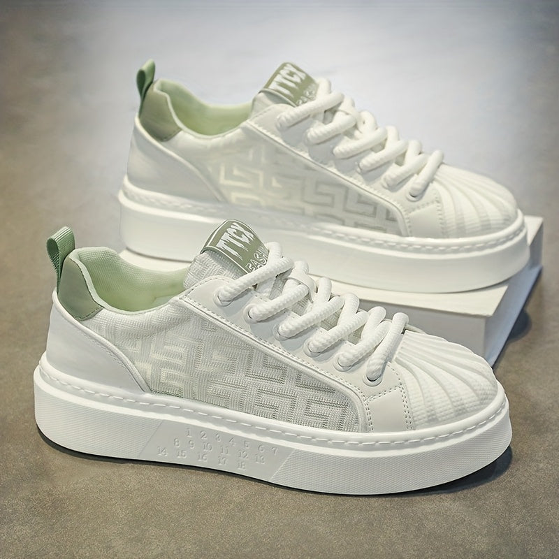 Herren Sneaker mit Plateau und modernem Design – Streetstyle Freizeitschuhe