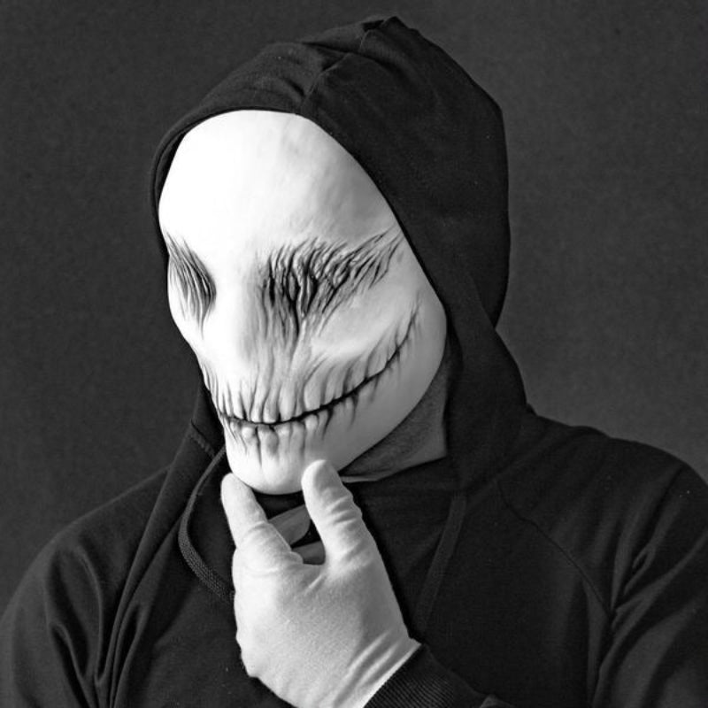 Herren Horror Maske – Gruselige Verkleidung für Halloween und Cosplay