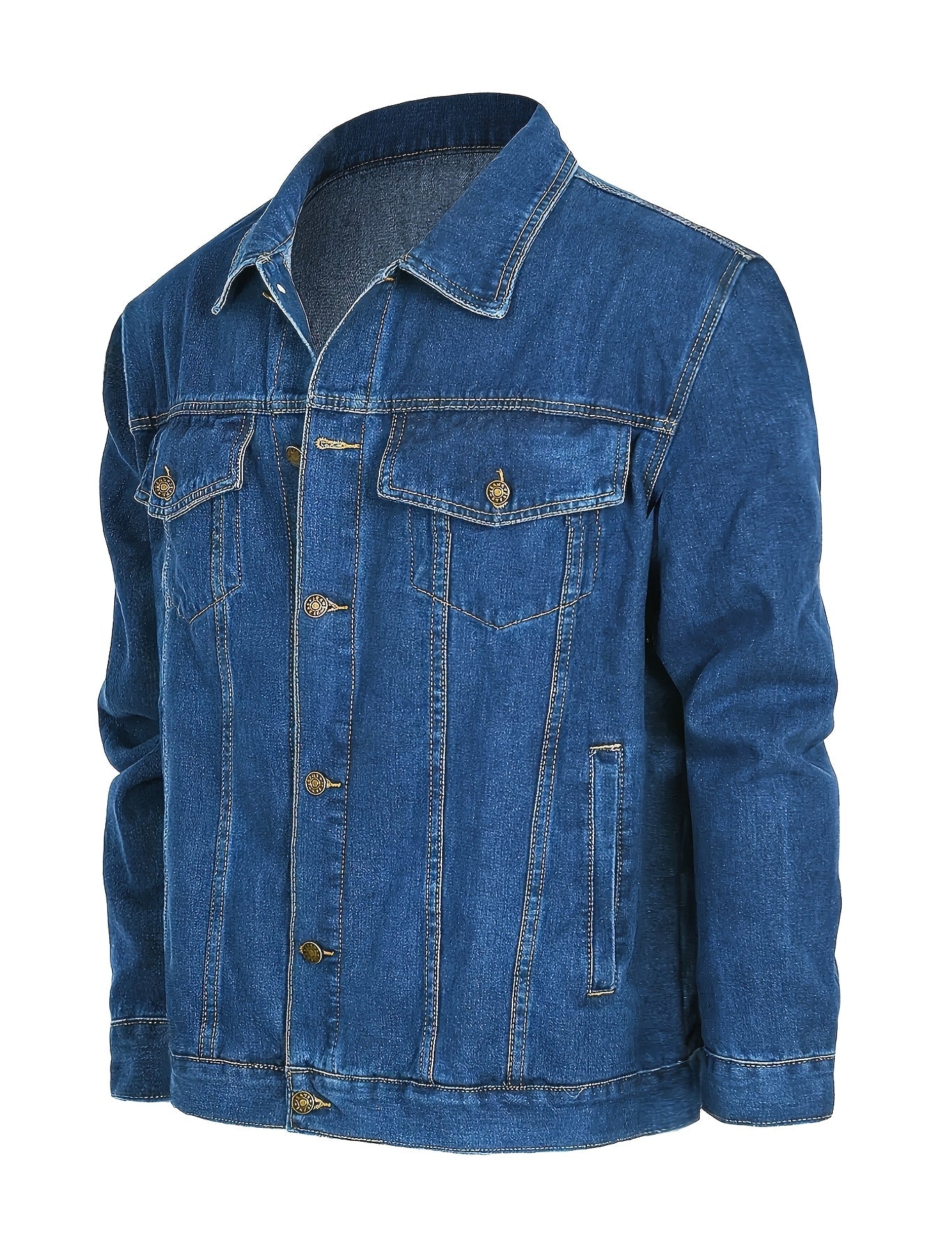 Herren Jeansjacke im klassischen Stil – Lässige Denim Jacke für Alltag und Freizeit
