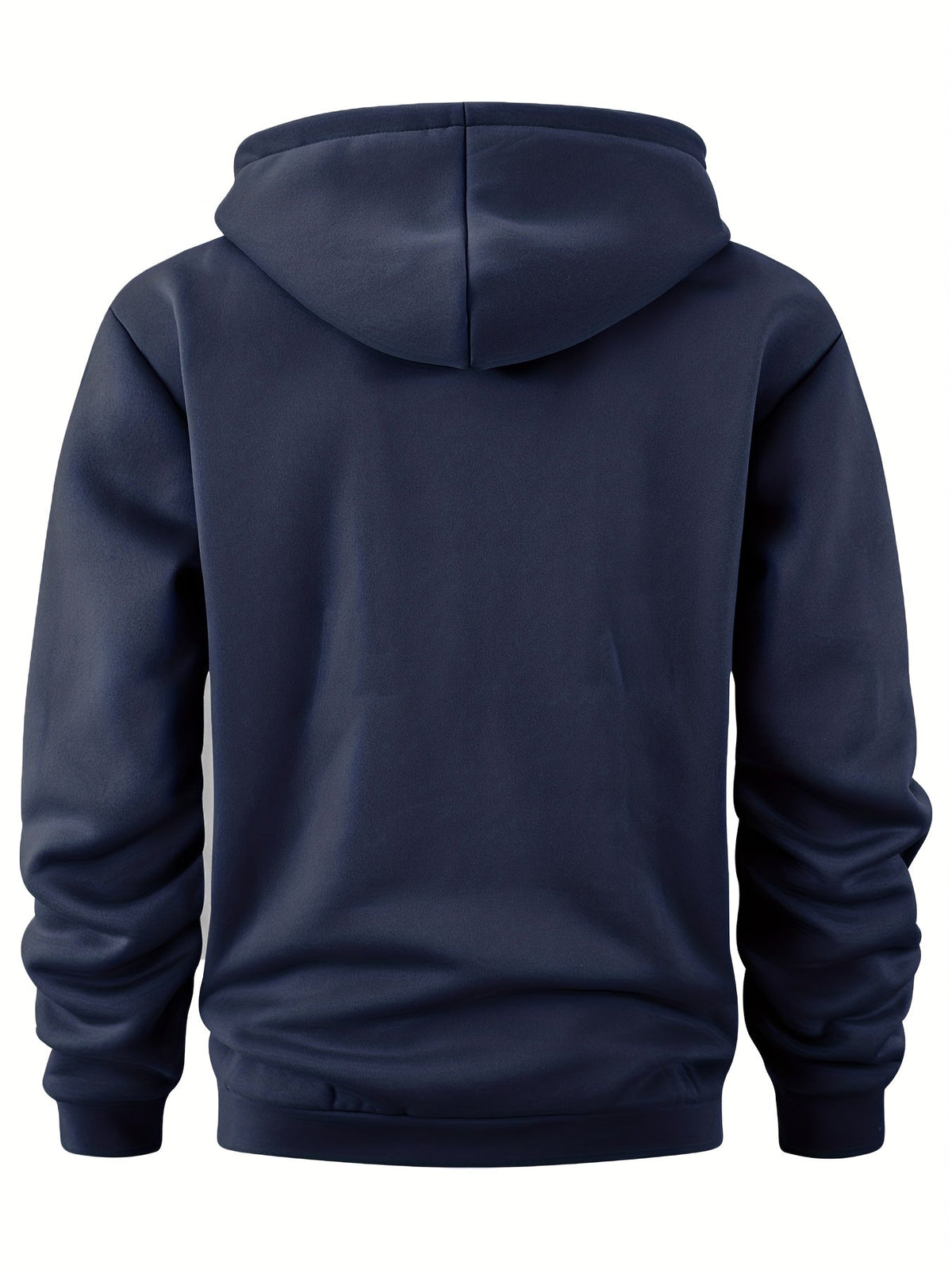 Herren Hoodie mit Reißverschluss, Kängurutasche und Kapuze