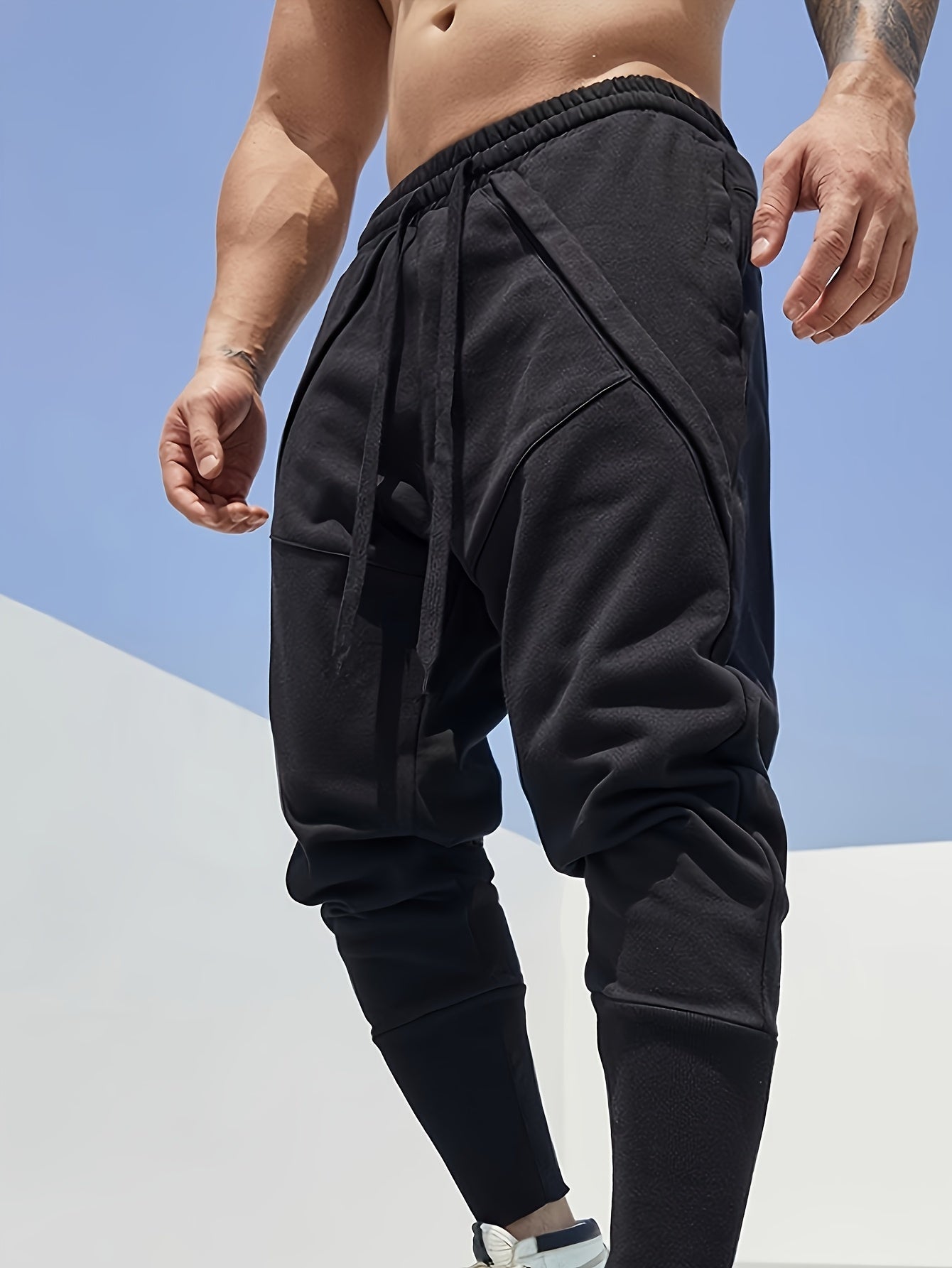 Herren Jogginghose Streetstyle Sportlicher Schnitt Urban Fitness