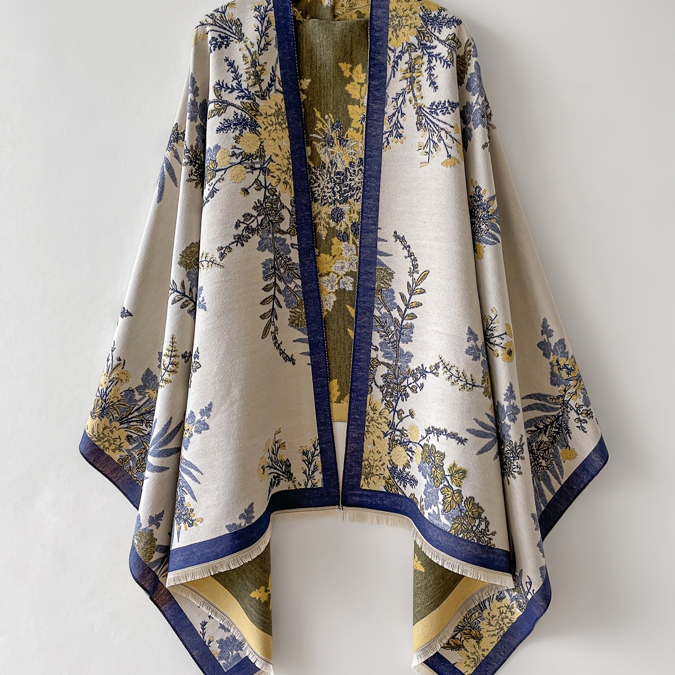 Damen Kimono Cardigan im floralen Boho-Stil – Elegante Überwurfjacke für Freizeit und besondere Anlässe