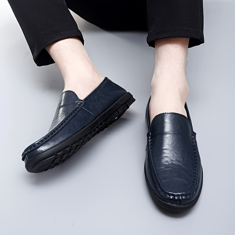 Herren Slip-On Loafer – Klassischer Komfortschuh für Alltag & Freizeit