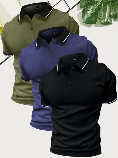 Herren Polo-Shirt im modernen Freizeit-Look – Stilvolles Poloshirt für Alltag und Freizeit