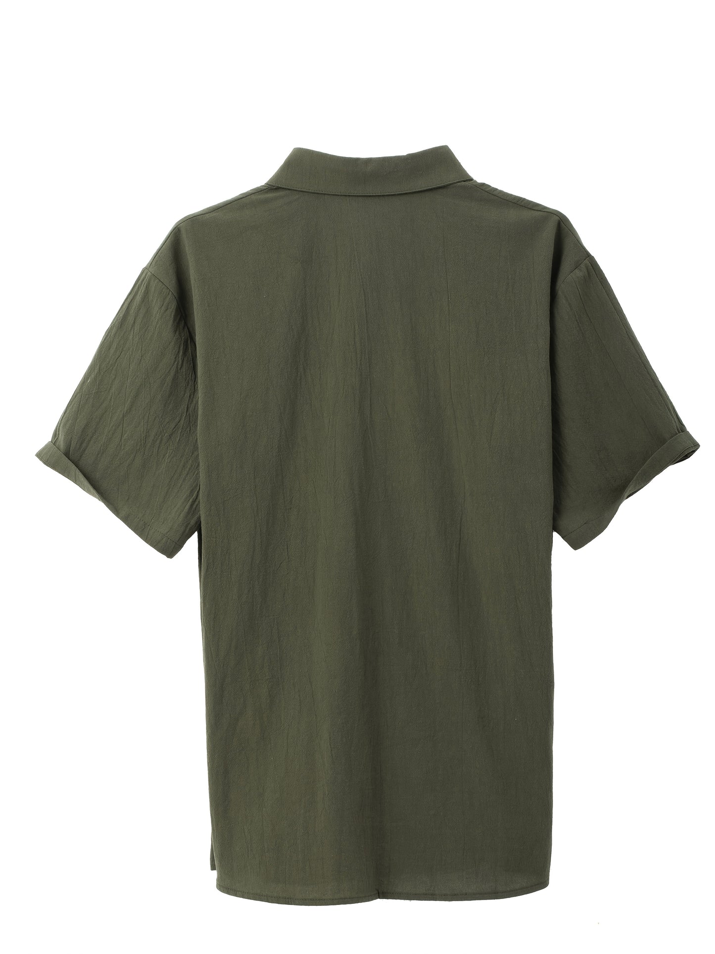 Herren Kurzarm Freizeithemd mit klassischem Kragen – Stilvolles Sommerhemd für Alltag und Freizeit