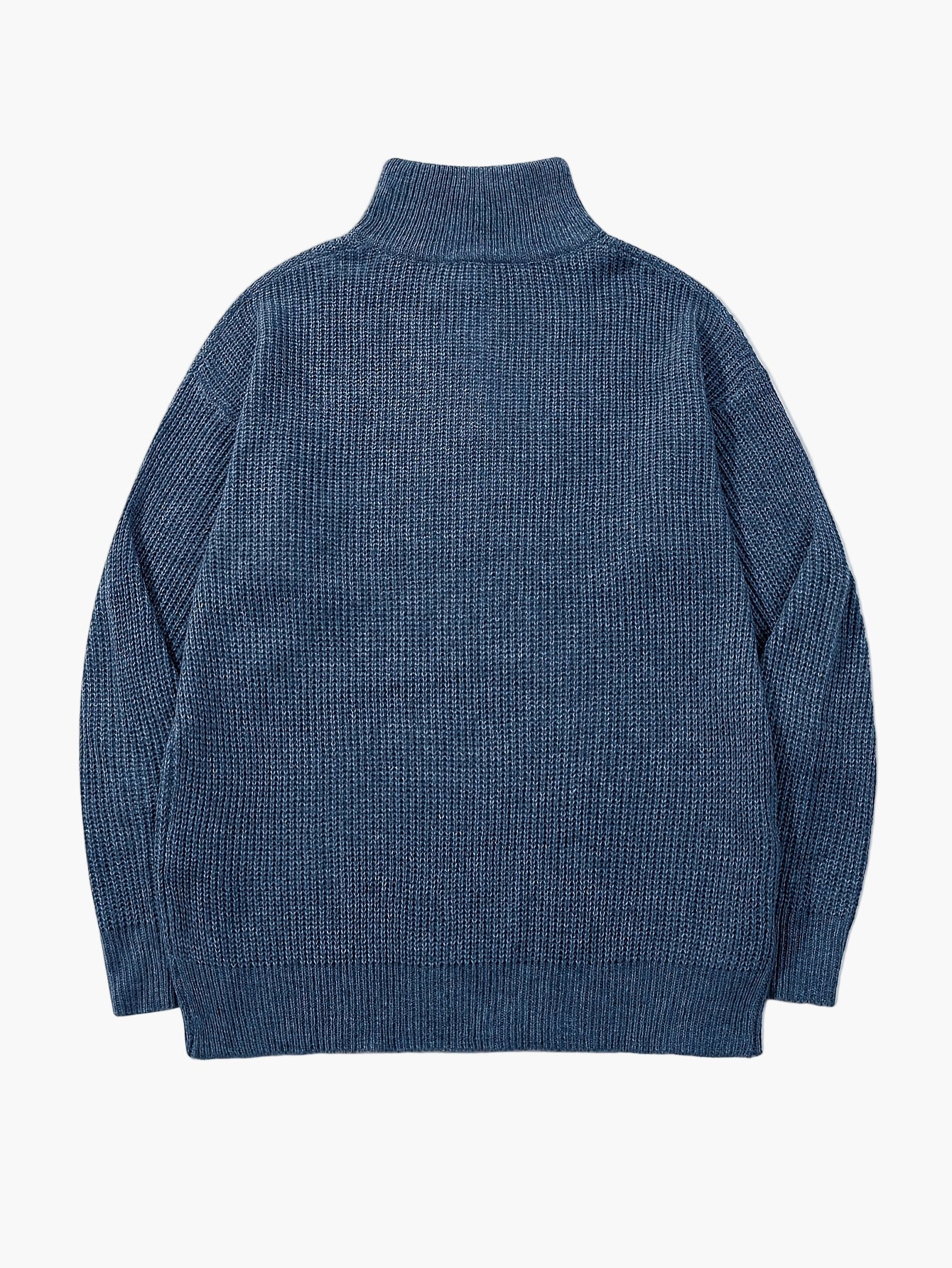 Herren Strickpullover mit Reißverschluss – Lässiger Freizeitstil für Frühling & Herbst
