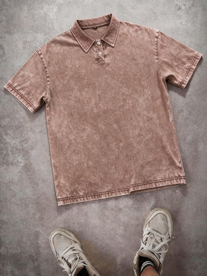 Herren Polo Shirt im Vintage-Look – Lässiger Klassiker für Alltag und Freizeit