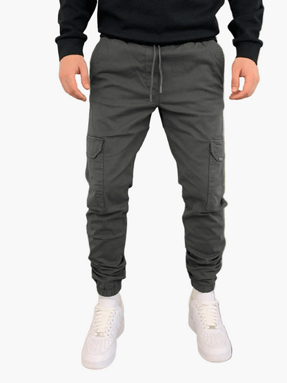 Moderne Herren Cargo-Jogger mit Tunnelzug