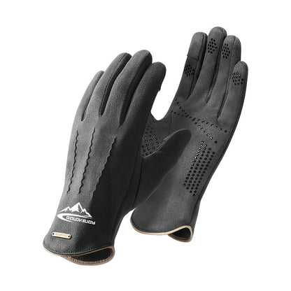 Winter Handschuhe Damen/Herren Touchscreen-kompatibel warmes Fleecefutter, Mehrere Farben