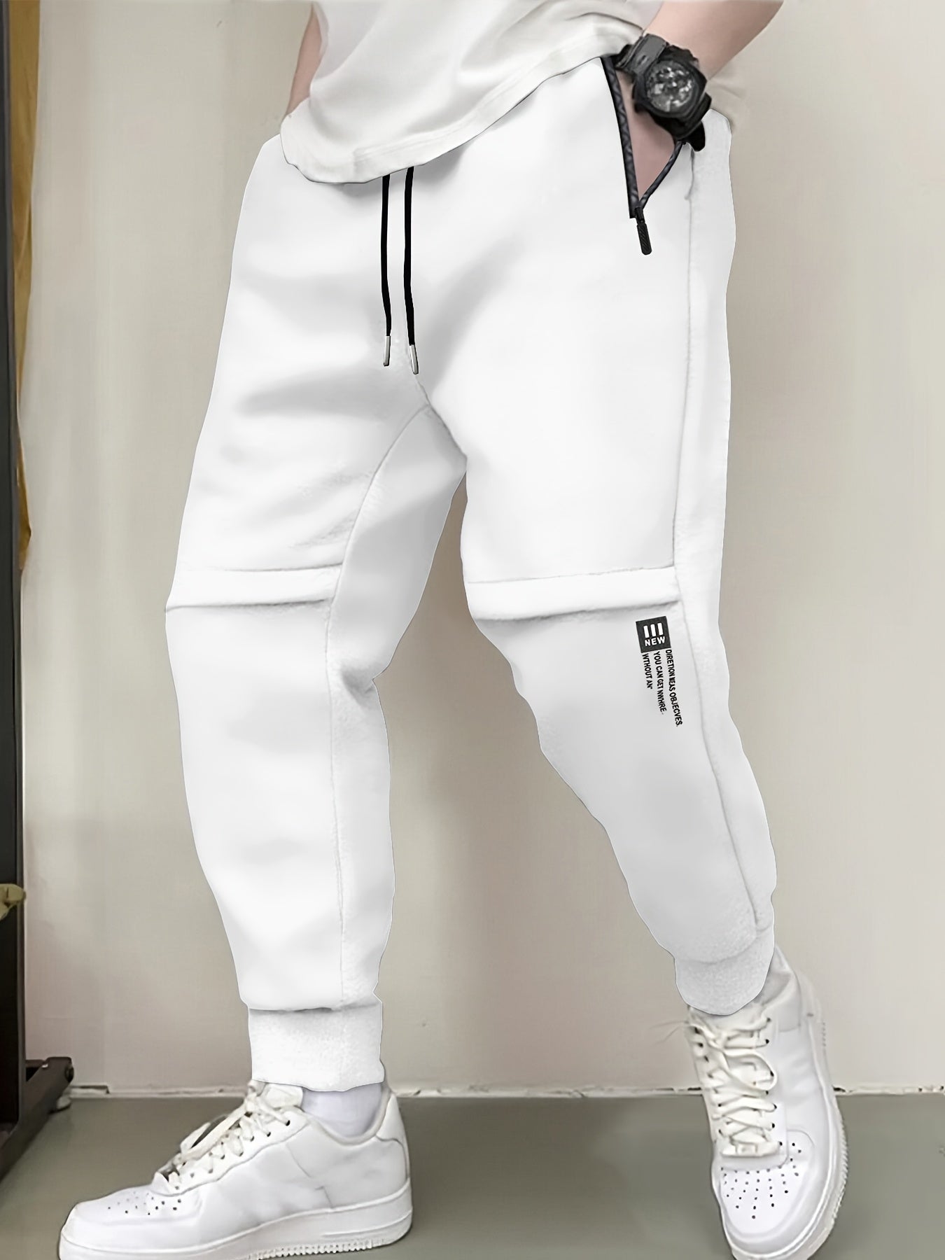 Herren Jogginghose Sportlicher Schnitt – Moderne Streetwear Trainingshose