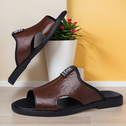 Herren Komfort Slip-On Sandalen – Casual Outdoor Pantoletten für Freizeit und Alltag