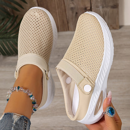 Damen Slip-On Mesh Clogs – Sportliche Freizeitschuhe mit Komfort für Alltag und Freizeit