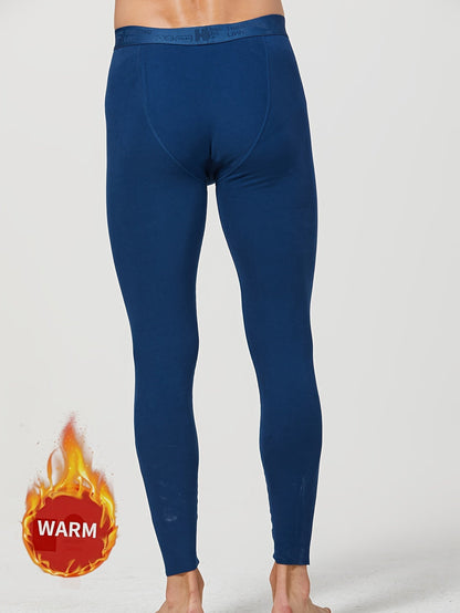 Herren Thermounterhose lang 3er Pack gefüttert Schwarz