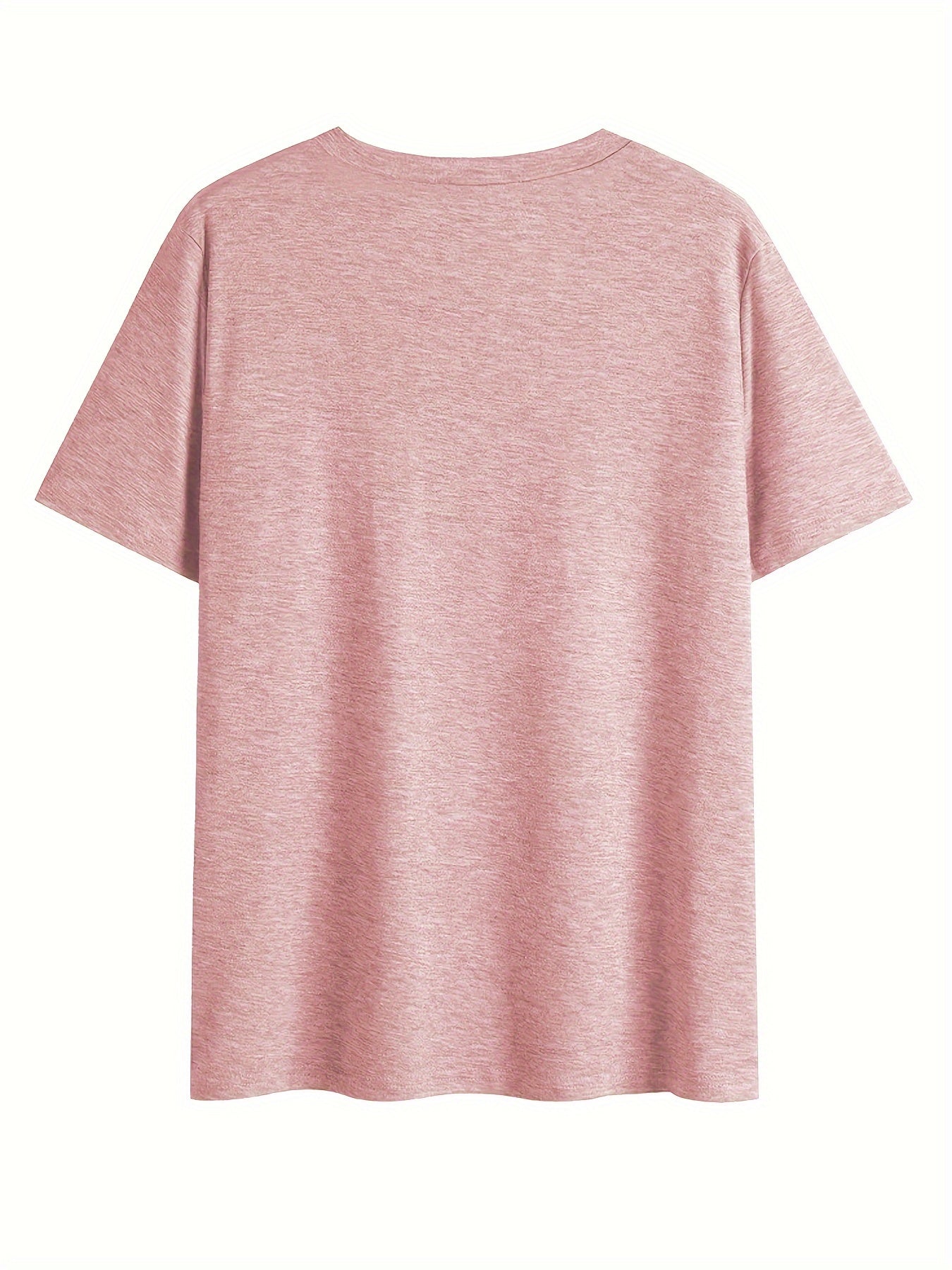 Damen Vintage Blumen T-Shirt mit V-Ausschnitt – Lässiges Sommer Oberteil im Boho-Stil