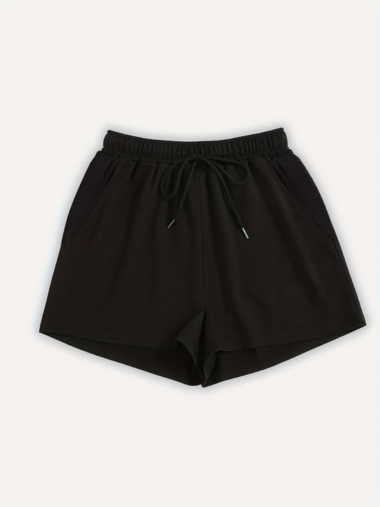 Damen Freizeit-Shorts mit Kordelzug – Lässige Sport- und Alltagsshorts