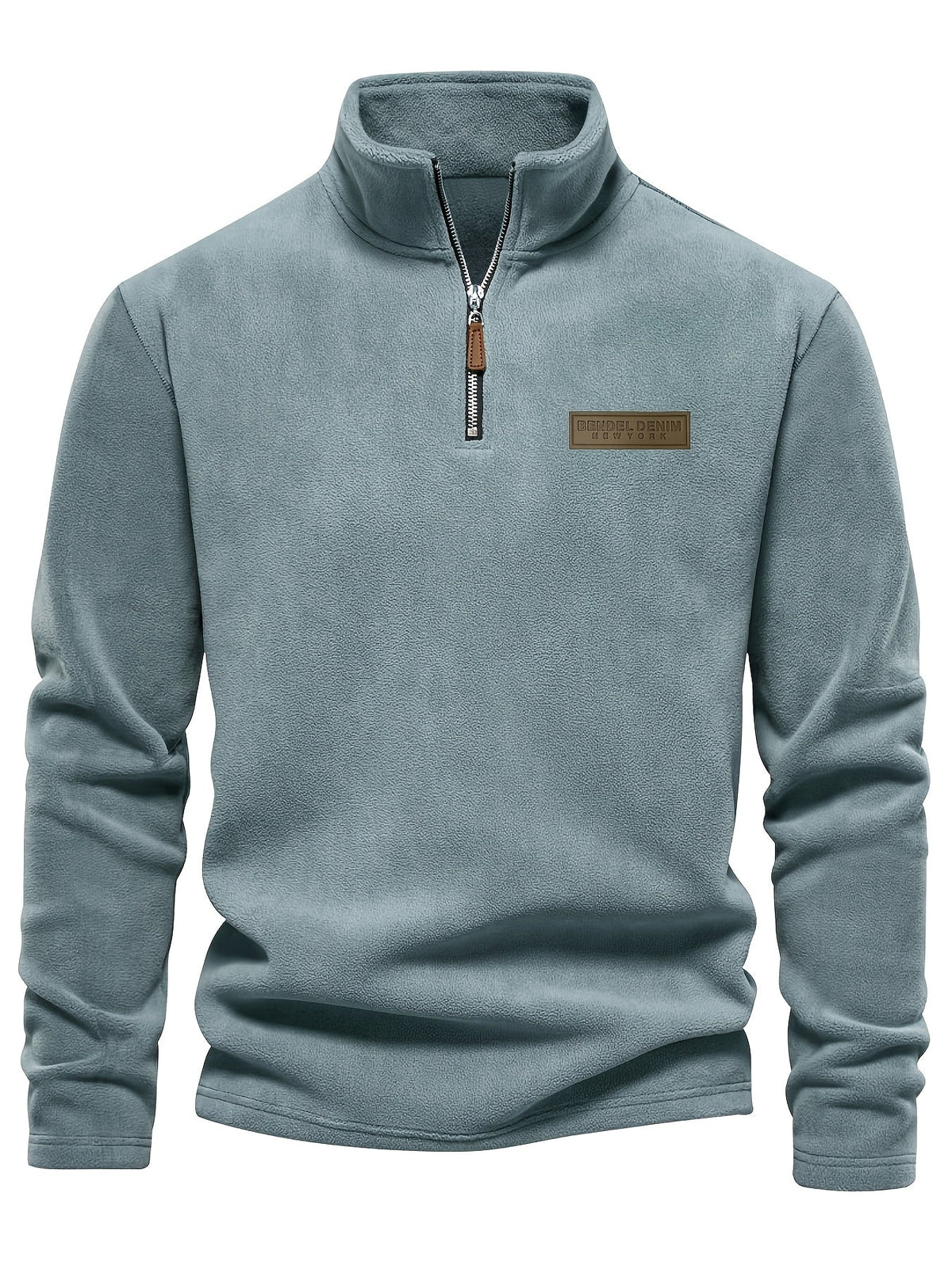 Herren Quarter-Zip Pullover – Moderner Freizeit-Look mit Stehkragen und Minimalistischem Design