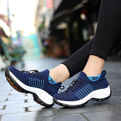 Damen Komfort-Sneaker für Alltag und Fitness – Atmungsaktive Orthopädische Turnschuhe