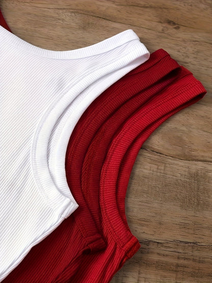 Damen Crop Top im Sommerstil mit Kirschen-Stickerei – Freizeit & Streetwear