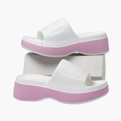 Damen Plateau-Slipper – Bequeme Sommerschuhe für Freizeit & Alltag