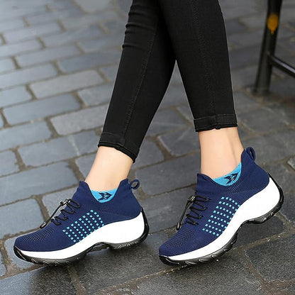 Damen Komfort-Sneaker für Alltag und Fitness – Atmungsaktive Orthopädische Turnschuhe