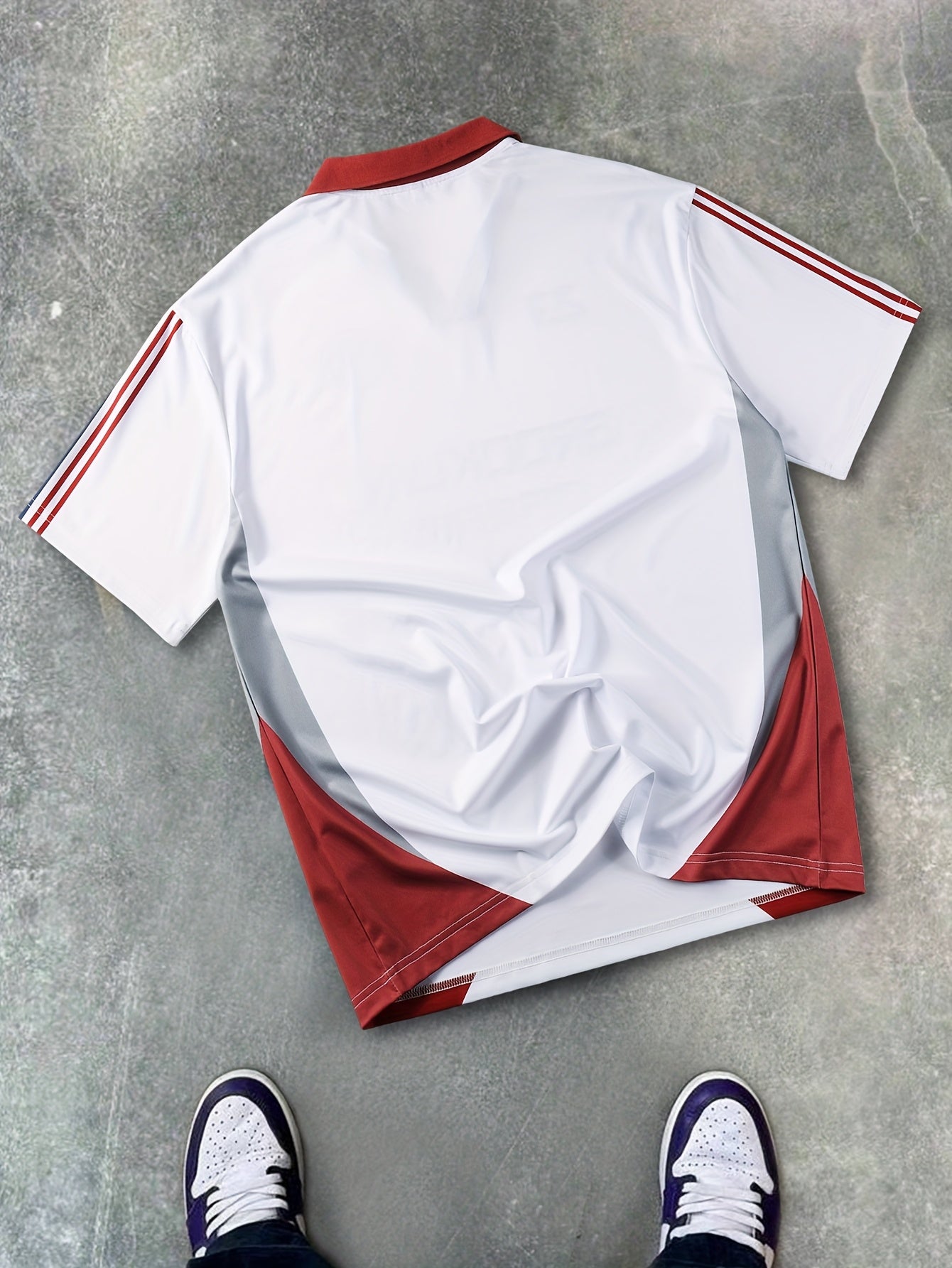 Herren Retro Team Style Polo Shirt Brooklyn Dream – Sportliches Streetwear Design