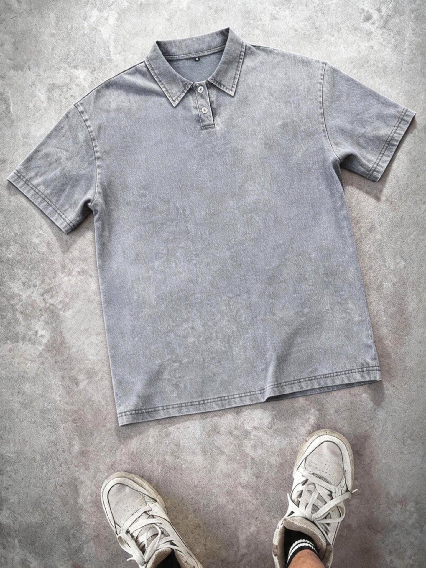Herren Polo Shirt im Vintage-Look – Lässiger Klassiker für Alltag und Freizeit
