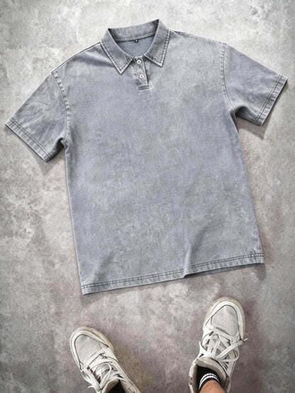 Herren Polo Shirt im Vintage-Look – Lässiger Klassiker für Alltag und Freizeit