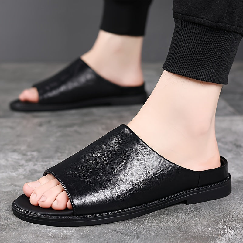 Herren Slide Sandalen – Elegante Slip-On Pantoletten für Freizeit und Alltag
