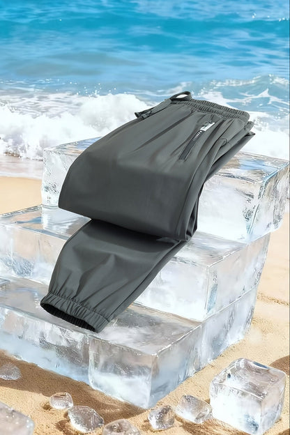 Herren Jogginghose Leicht Sommer Stil Strand Freizeit