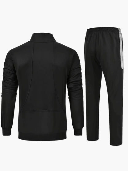 Herren Trainingsanzug Set Sportlich Freizeit Jogginganzug