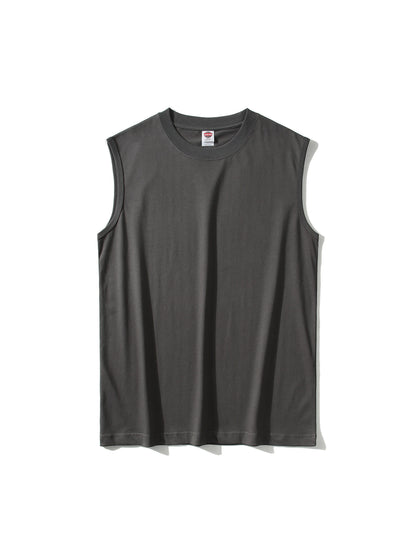 Herren Basic Muskelshirt Ärmellos Sport Freizeit Tanktop