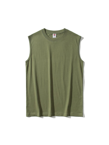 Herren Basic Muskelshirt Ärmellos Sport Freizeit Tanktop